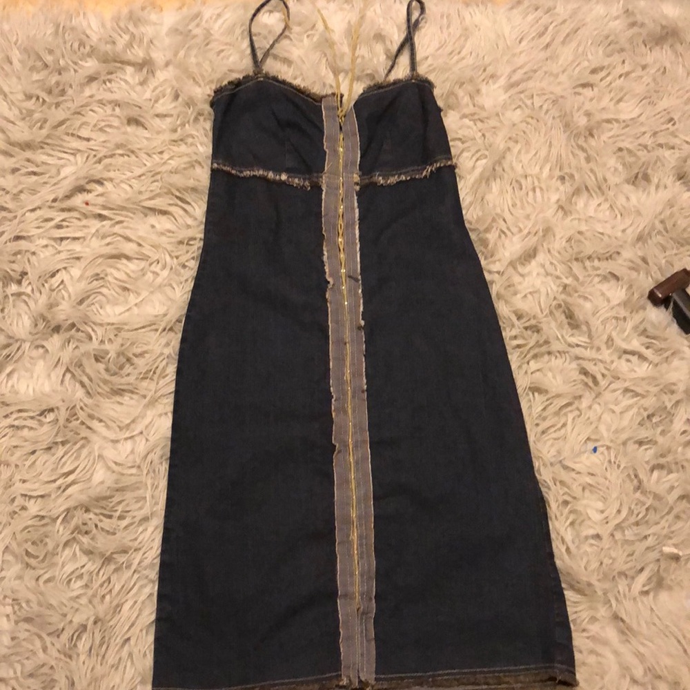 ❤️❤️4/25 Two G Jean dress